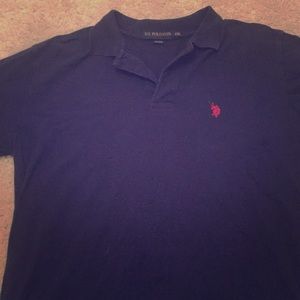 Navy polo us polo assn With red logo